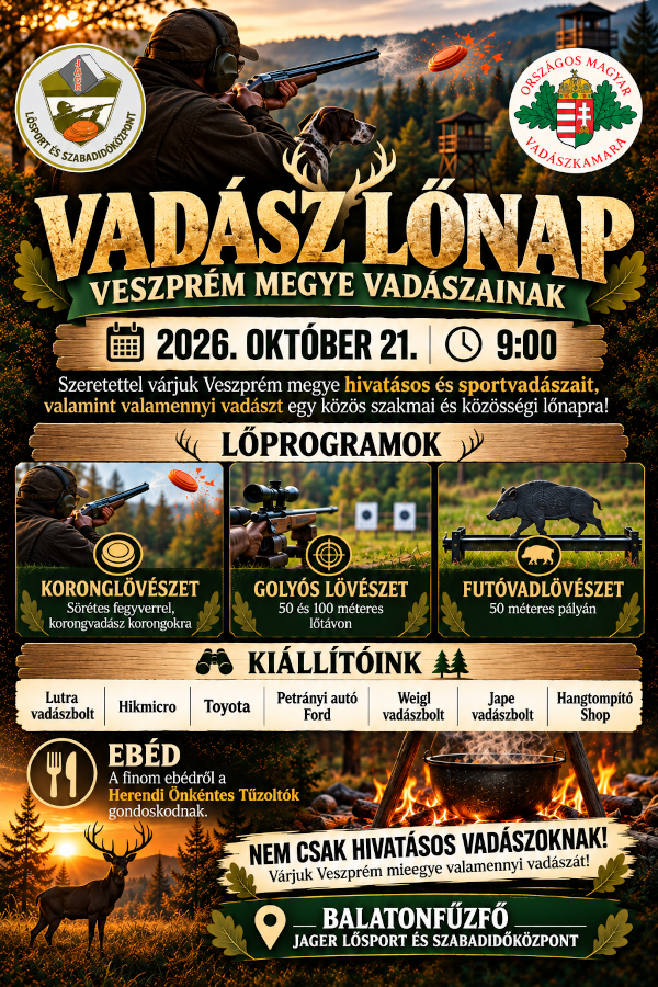 Vadász Lőnap Veszprémben